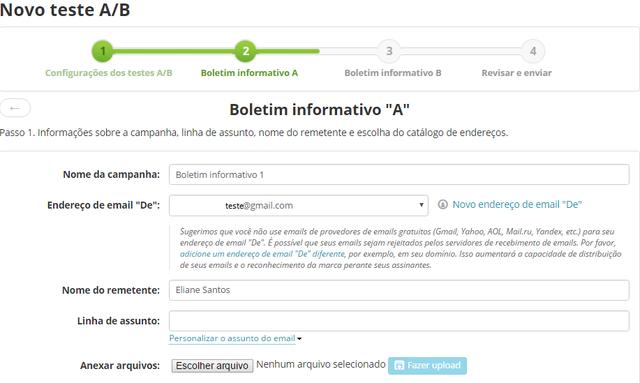 Teste A/B