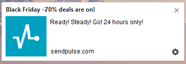 black friday web push notification black friday web push notification
