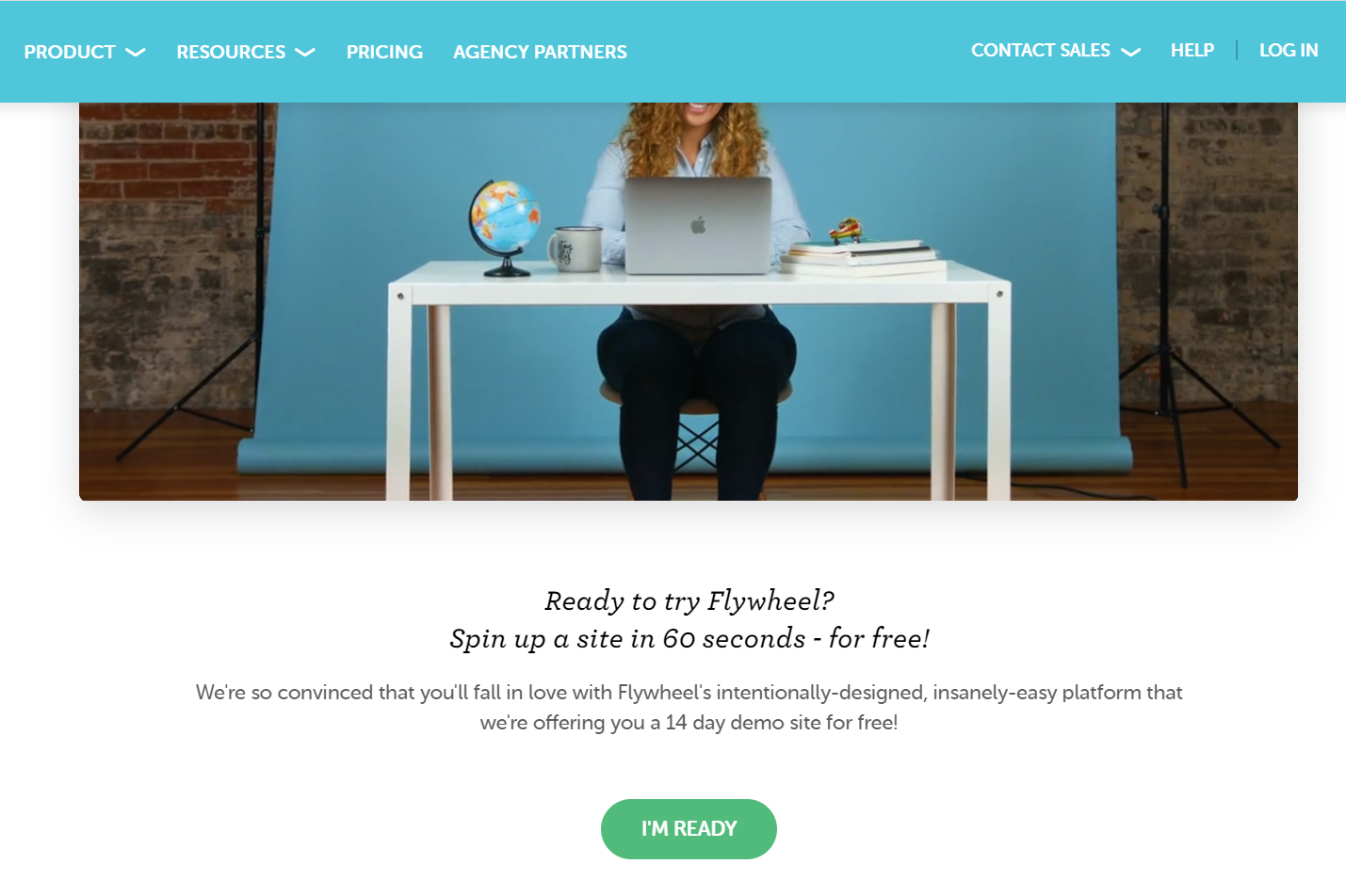 video on a landing page video on a landing page