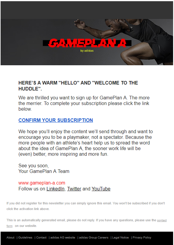 opt-in email opt-in email