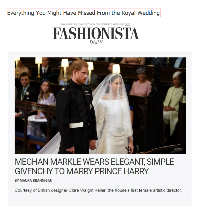 relevant email subject line relevant email subject line