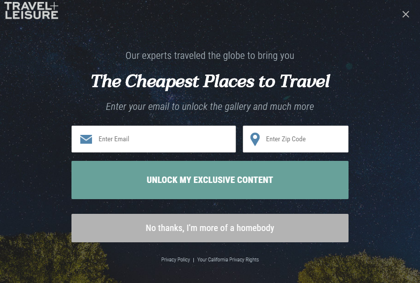 popup subscription form popup subscription form
