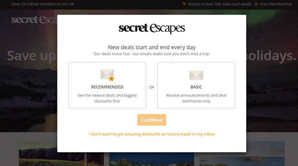 email preferences in subscription form email preferences in subscription form