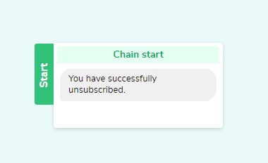 chatbot unsubscribe chatbot unsubscribe