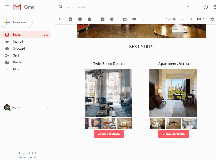 amp email product page amp email product page