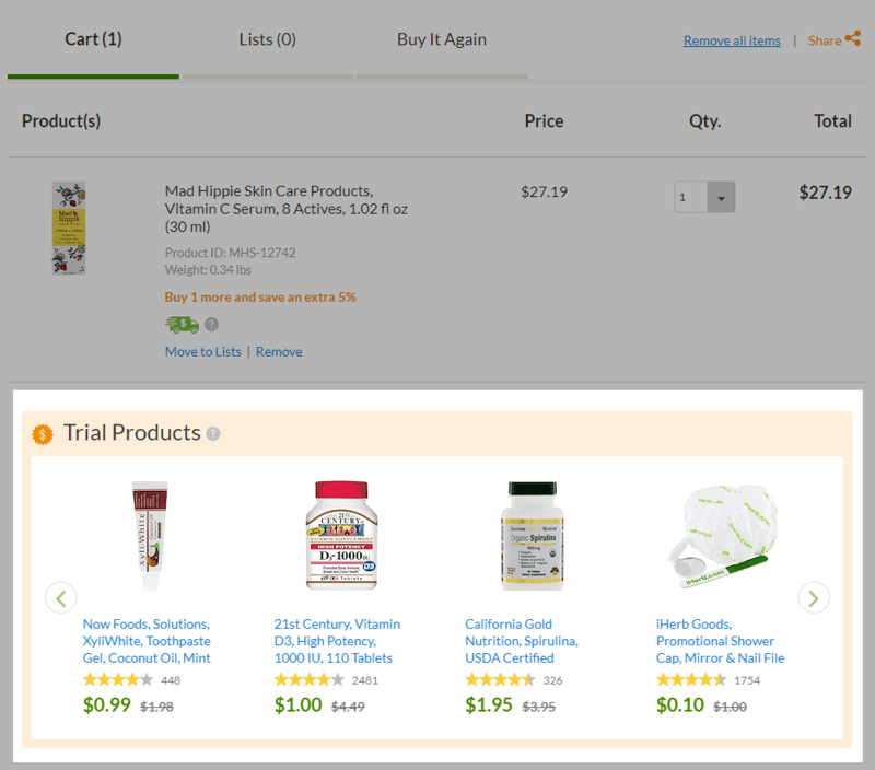 cross-selling example cross-selling example
