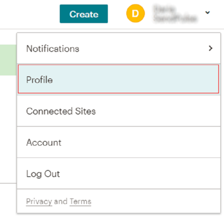mailchimp profile tab mailchimp profile tab