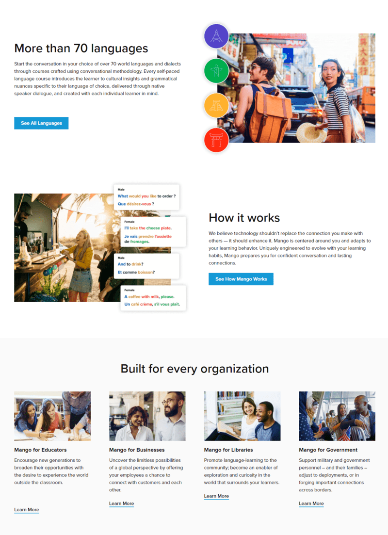 product description on product landing page product description on product landing page
