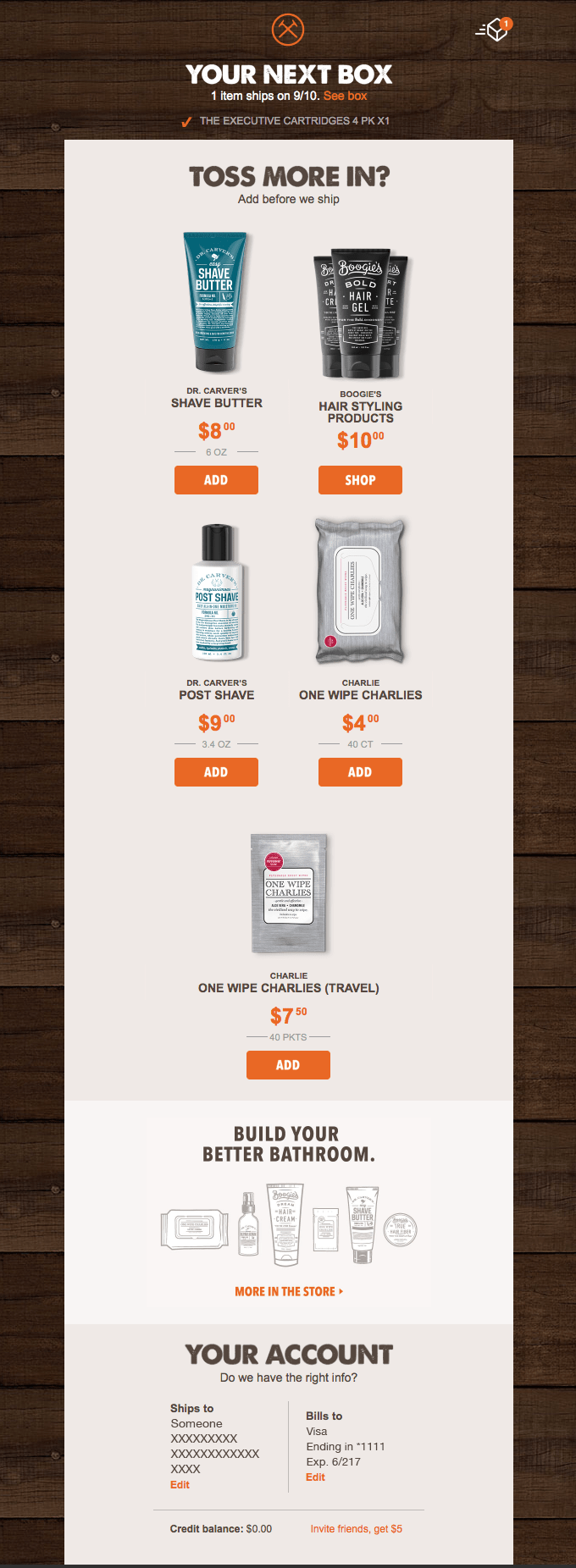 cross-sell example cross-sell example