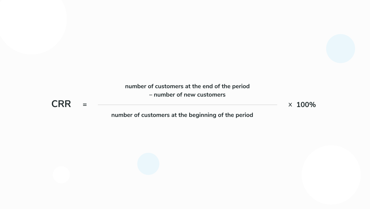 customer retention rate formula customer retention rate formula
