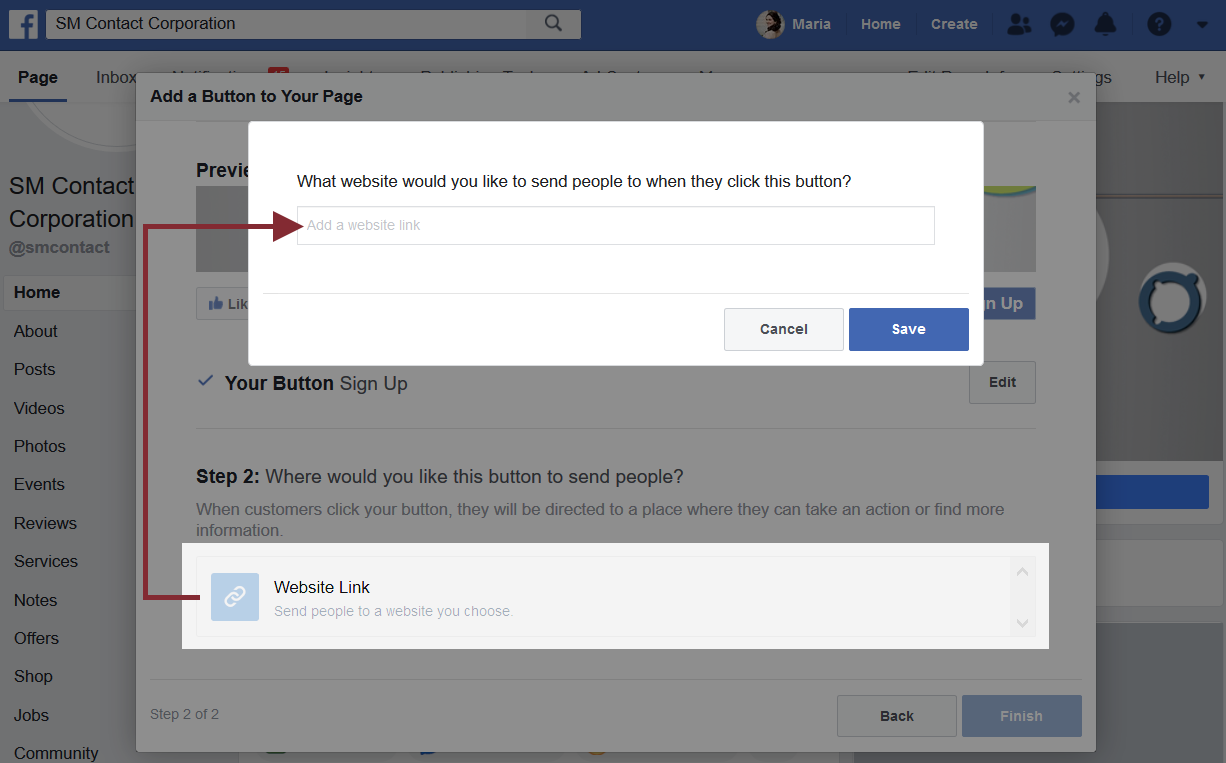 facebook cta facebook cta