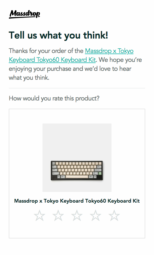 post-purchase email asking for feedback post-purchase email asking for feedback