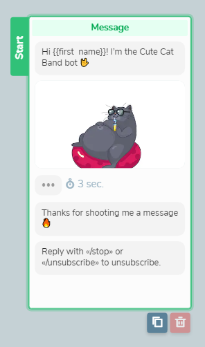 telegram bot welcome message telegram bot welcome message