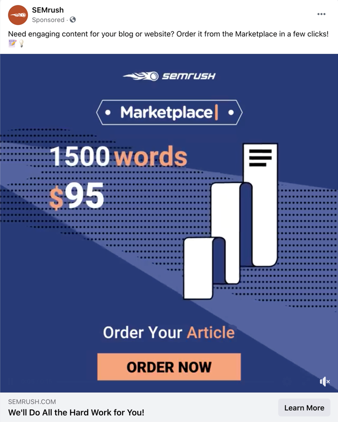 facebook ad example facebook ad example