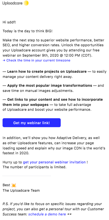 webinar email webinar email