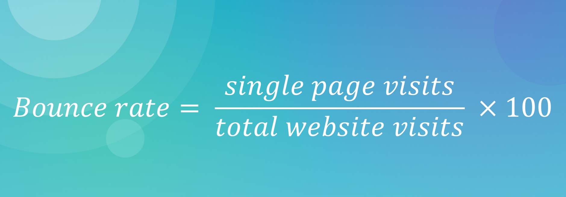 bounce rate formula bounce rate formula