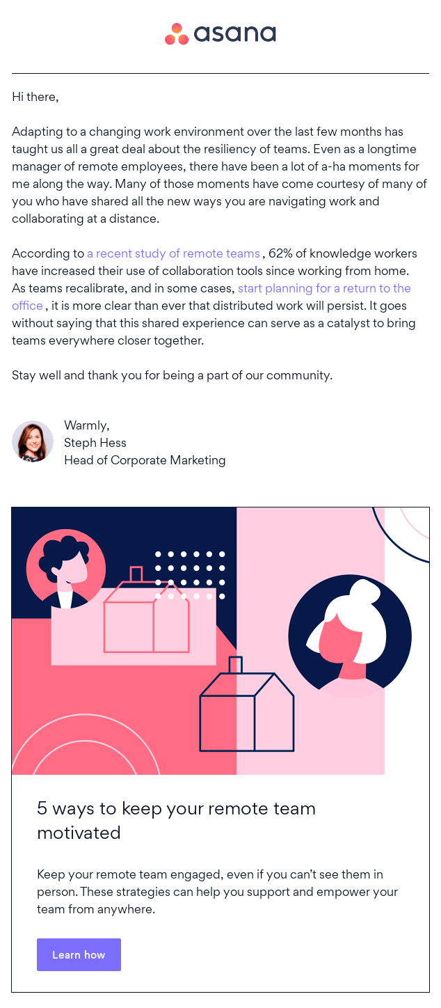 lead nurturing email example lead nurturing email example