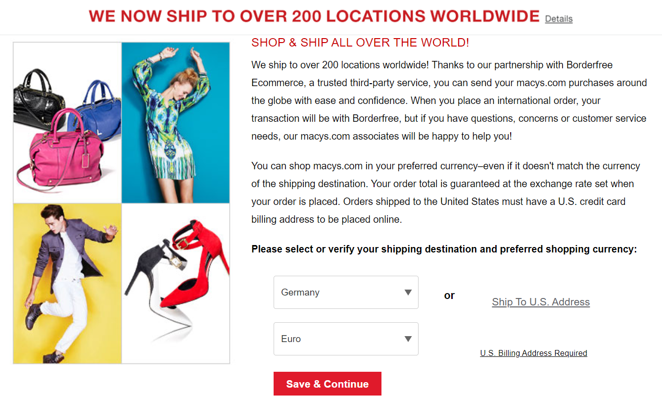 flexible shopping options flexible shopping options