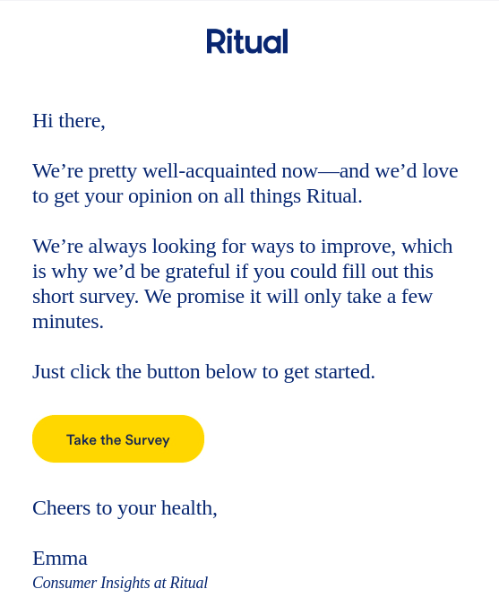 feedback email feedback email