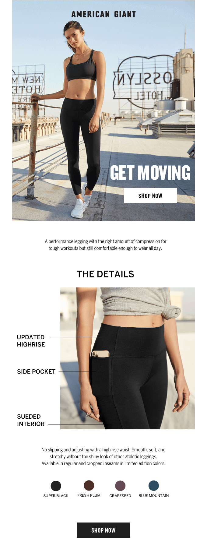 eCommerce email design eCommerce email design