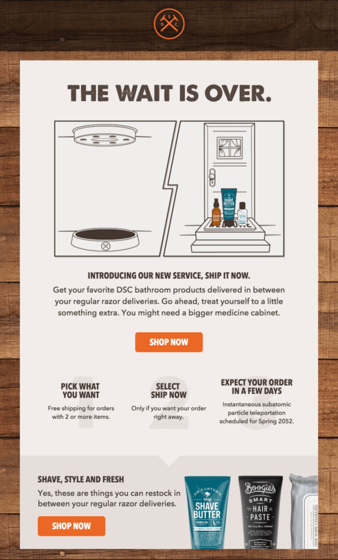 ecommerce email example ecommerce email example