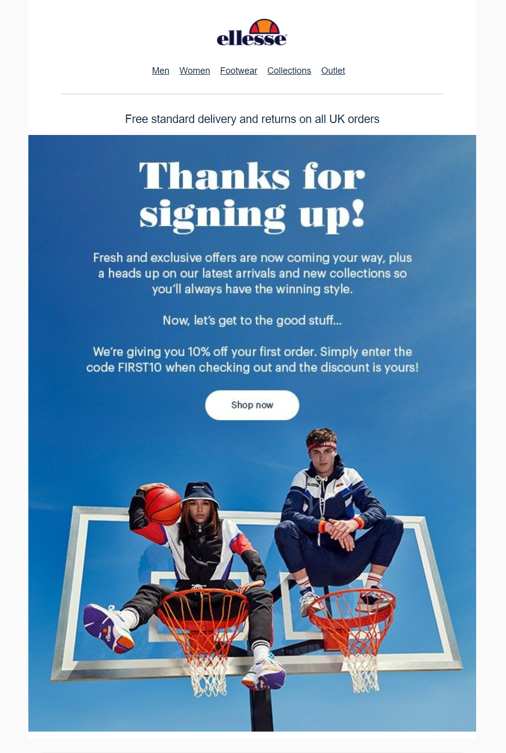 ecommerce email example ecommerce email example