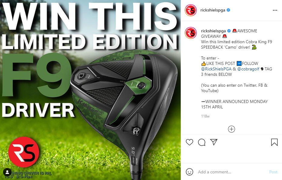 giving away a limited edition product giving away a limited edition product