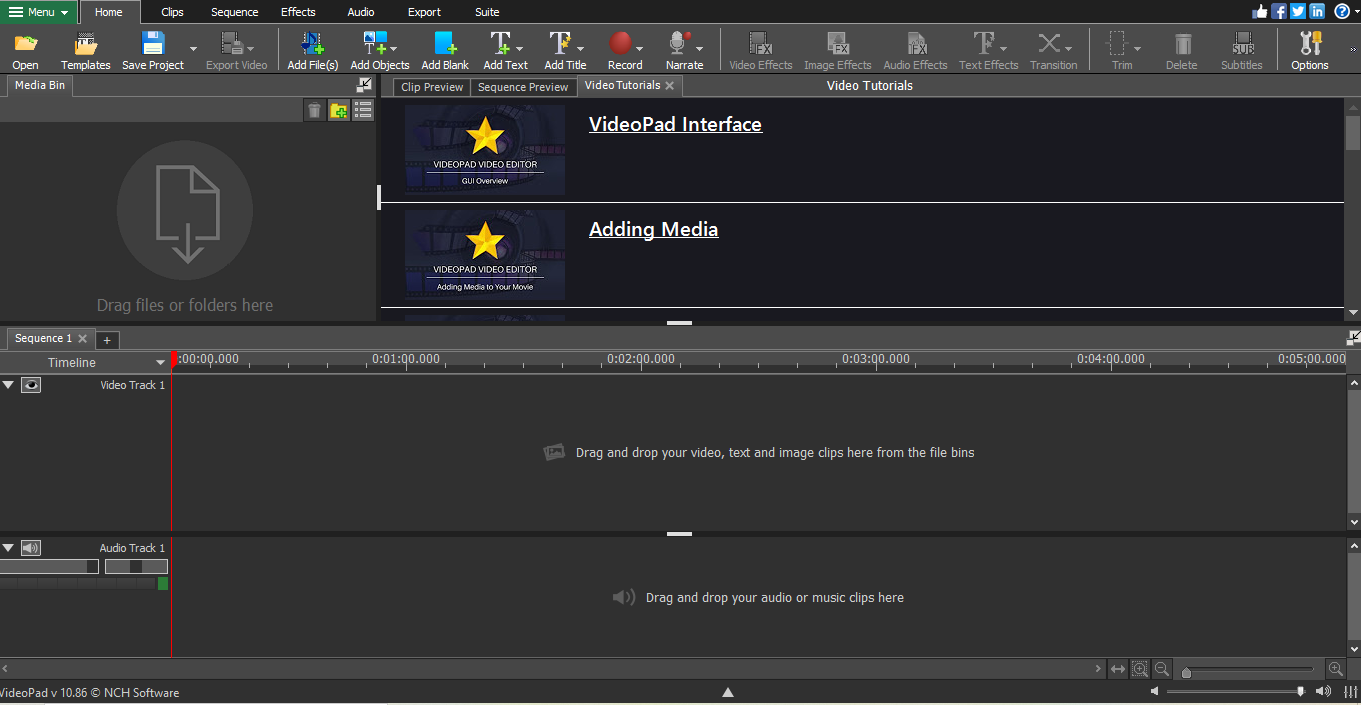 VideoPad Video Editor VideoPad Video Editor