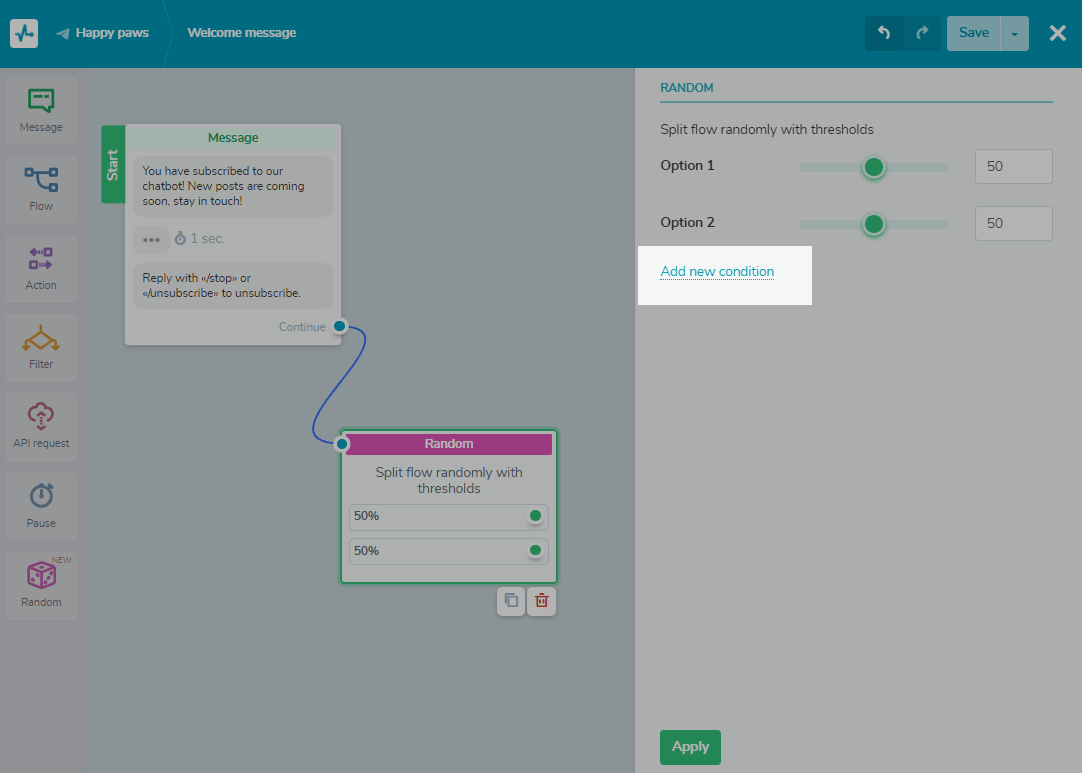 Experiment with different chatbot scripts Experiment with different chatbot scripts