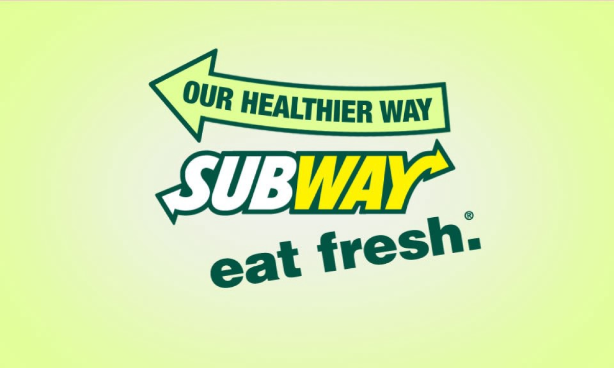 Один из слоганов Subway Один из слоганов Subway
