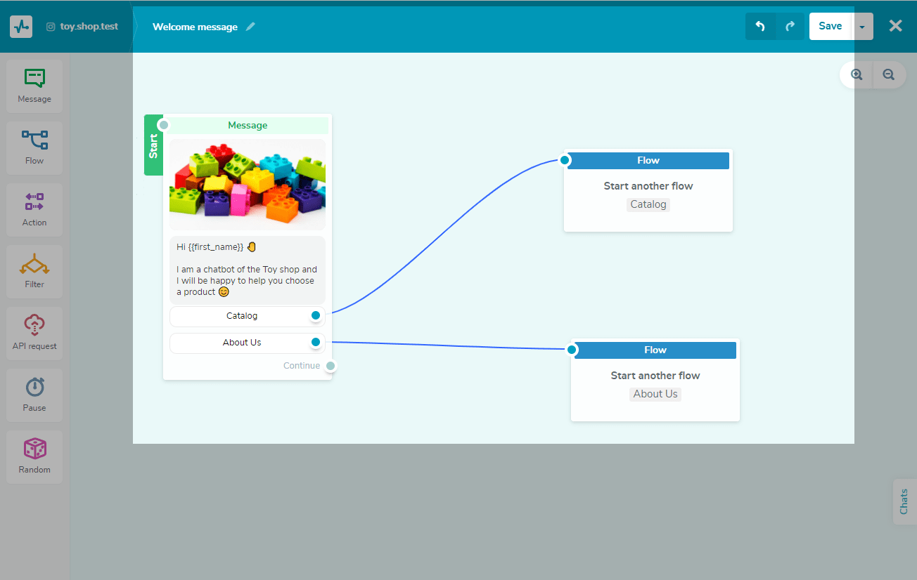 Use personalization in your welcome message Use personalization in your welcome message