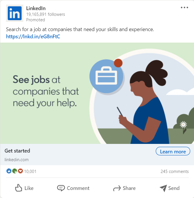 Sponsored content on LinkedIN Sponsored content on LinkedIN