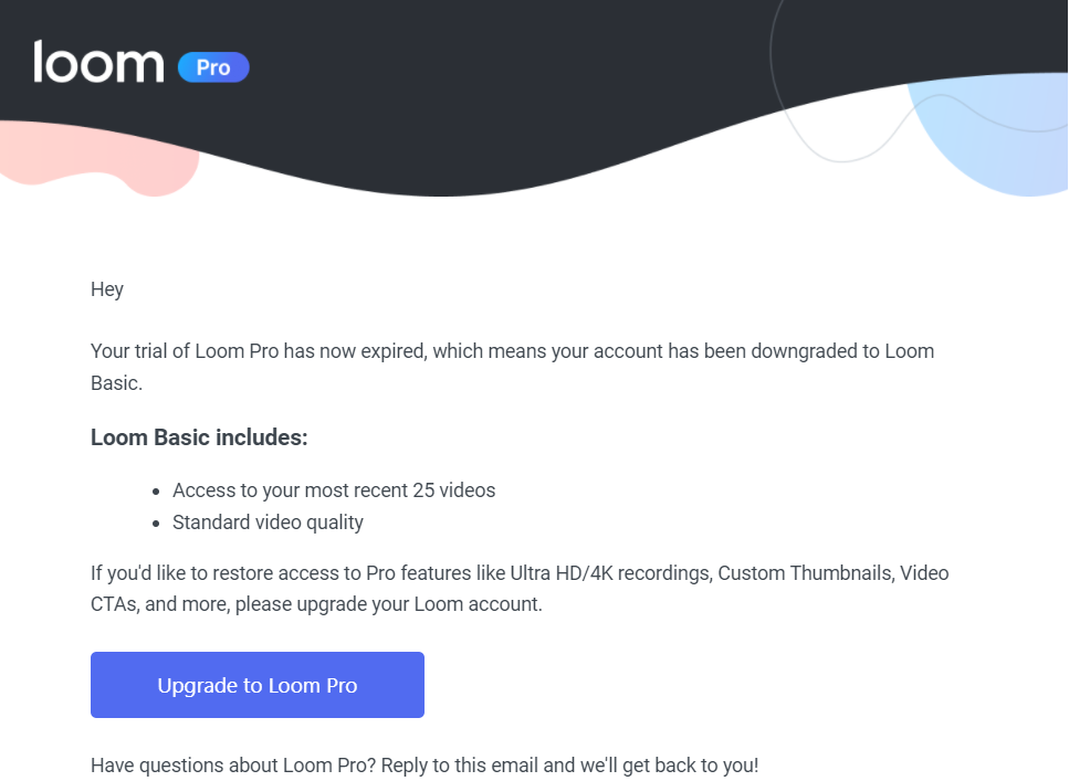 upsell email example upsell email example