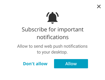 push message