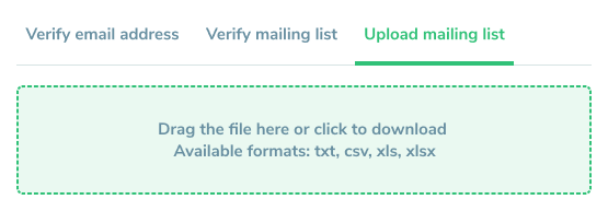 Mailing List Verification